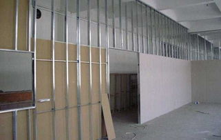 福永厂房石膏板隔墙装修,福永办公室石膏板吊顶装修