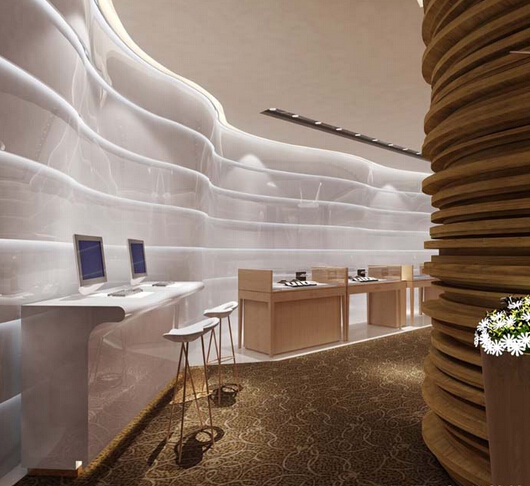 珠宝店装修设计道具的色彩搭配|室内设计|空间/建筑|zztllzm - 原创设计作品 