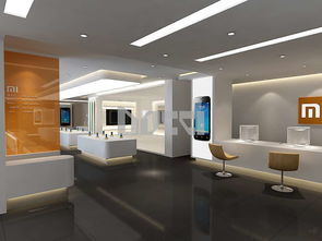 小米专卖店设计案例欣赏 道奇设计的科技美学空间