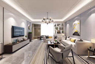 简约与功能的完美融合 贵阳现代简约室内装修设计案例